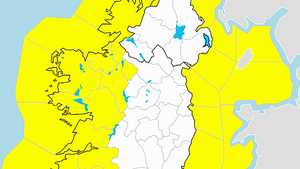 Rainfall warning for Cork and Kerry upgraded to status orange