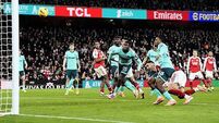 Arsenal need last-gasp winner against plucky Wolves to move five points clear