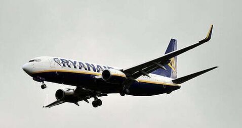 Man charged with being drunk and disorderly on a Ryanair flight