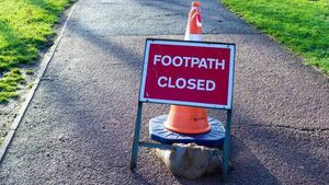'Unsafe' structure in Mayo town causes closure of footpath