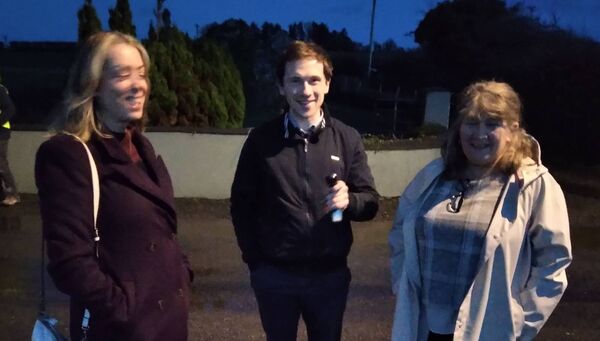 Naomi Cuffe winner of the November 500 Draw pictured with Finian and Mary Bourke at Santa at the Grotto. Naomi Cuffe winner of the November 500 Draw pictured with Finian and Mary Bourke at Santa at the Grotto.