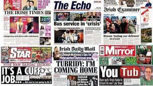 What the papers say: Saturday's front pages