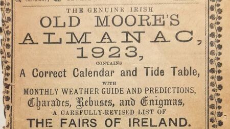 Old Moore’s Almanac – predictions, piles and poems