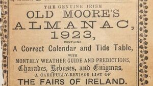 Old Moore’s Almanac – predictions, piles and poems