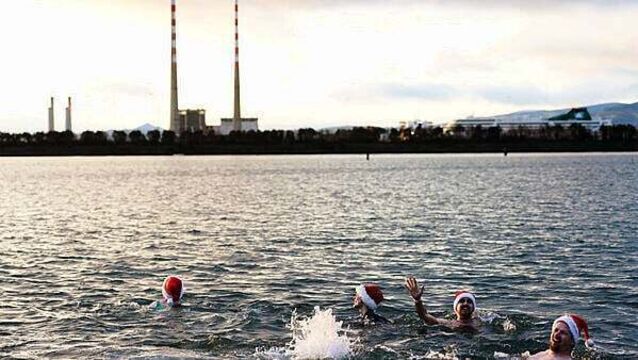 Christmas Day swimmers urged to stay safe and check sea conditions
