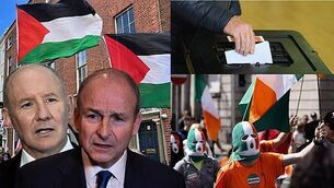 Gardaí use stinger device to stop car which fled checkpoint and smashed into cars