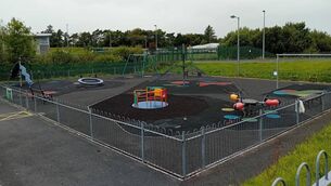 <p>Lough Lannagh playground, Castlebar </p> <p>Lough Lannagh playground, Castlebar </p>