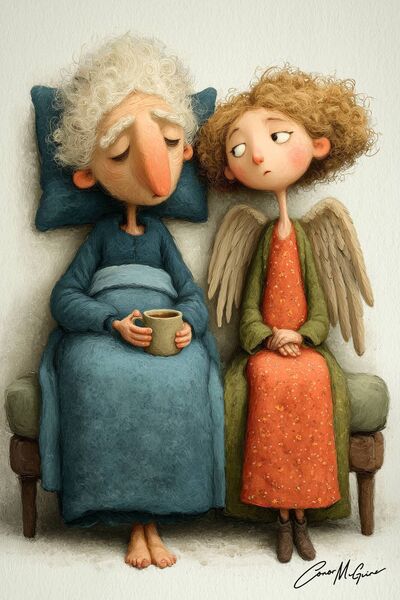 The caring economy runs on unpaid female labour, and we've barely begun to reckon with what that means for women's careers, pensions, and financial security. 	Illustration: Conor McGuire