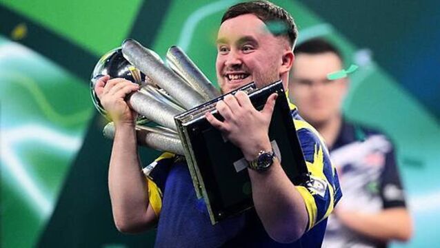 Luke Littler thrashes Gian van Veen to clinch back-to-back world titles