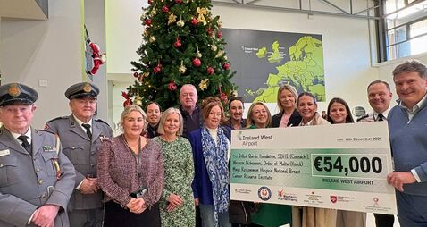 Airport charity initiative sets new record