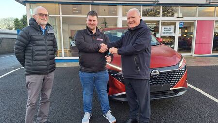 Claremorris man wins car in fundraiser
