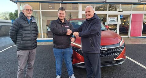 Claremorris man wins car in fundraiser