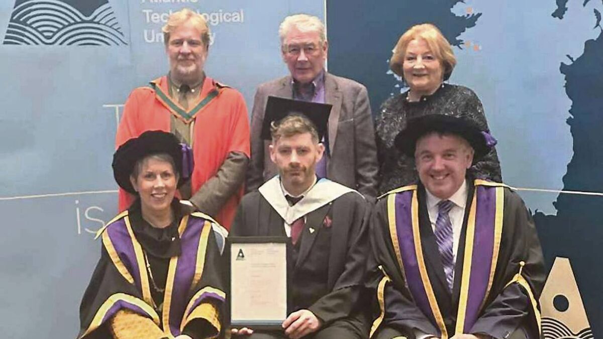 Congratulations: Mayo man celebrates recent graduation