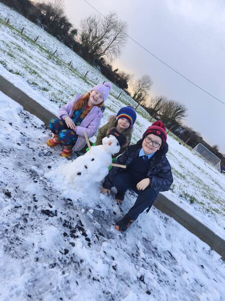 Ballina in snow - Bart Rybacki. Ballina in snow - Bart Rybacki.