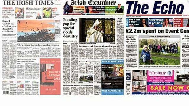 What the papers say: Wednesday's front pages