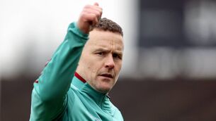 <p>Mayo manager Andy Moran. Mandatory Credit ©INPHO/Laszlo Geczo</p>