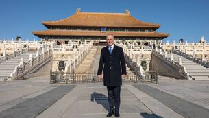 <p>An Taoiseach Micheál Martin visits the Forbidden City in Beijing during his state visit to China. </p>