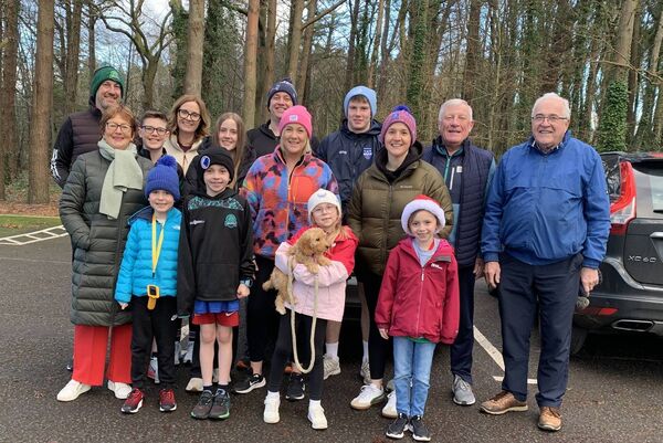 The Leonard, Sweeney and O'Connor families from Ballina.
