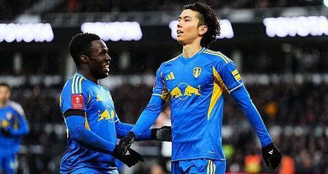 Leeds come from behind to beat Derby and reach FA Cup fourth round