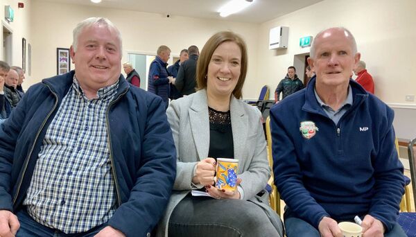 Pat Conway, Suzanne McGreal and Michael McHale pictured at the recent Ballintubber GAA Annual General Meeting. Picture by Tom Quinn.