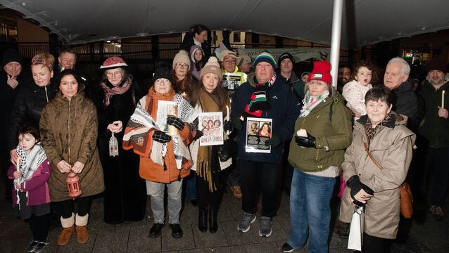 Mayo vigil to support Palestine Action prisoners