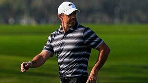 Rory McIlroy keeps himself in contention on penultimate day in Dubai
