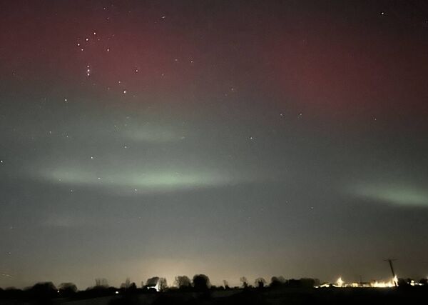 Northern Lights above Garrafrauns, County Galway.