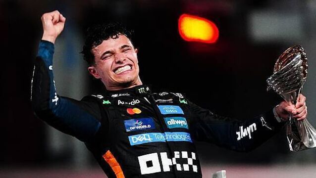 Lando Norris has the taste for another F1 world championship title
