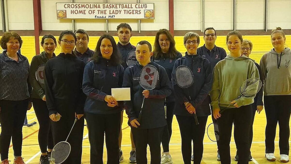 Local Notes: James Gough represents Crossmolina Badminton Club at Special Olympics National Games.