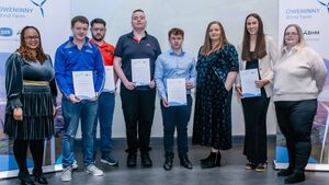 Local Notes: Oweninny Wind Farm Educational Scholarship Fund presentation.