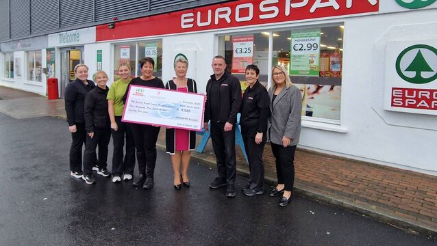 Mayo supermarket's spinathon raised funds for charity