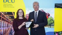 Mayo student wins award at DCU 