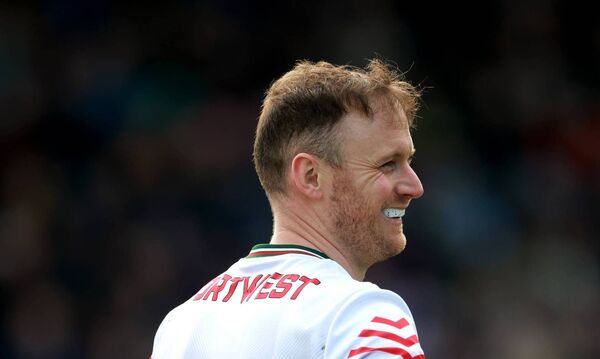Allianz Football League Division 1, Pearse Stadium, Galway 25/1/2026 Galway vs Mayo Mayo’s goalkepeer Rob Hennelly Mandatory Credit ©INPHO/James Crombie Allianz Football League Division 1, Pearse Stadium, Galway 25/1/2026 Galway vs Mayo Mayo’s goalkepeer Rob Hennelly Mandatory Credit ©INPHO/James Crombie