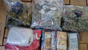 Over €100,000 in drugs seized and three arrests made following searches in Sligo