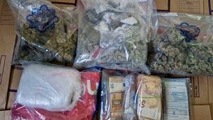 <p>The drugs will be sent to Forensic Science Ireland for analysis.</p> <p>The drugs will be sent to Forensic Science Ireland for analysis.</p>