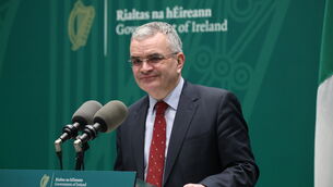 <p>Minister for Social Protection and Rural and Community Development and the Gaeltacht Dara Calleary TD reflected on a successful year for Fianna Fáil in Ballina.	Picture: Stephen Collins/Collins Photos</p>