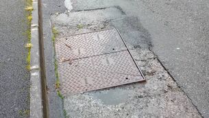 <p>One of the problem locations identified by Cllr Ger Deere.</p>