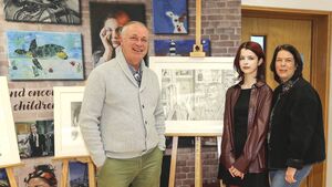 Local Notes: Ballina student's prizewinning artwork on display at exhibition.