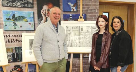 Local Notes: Ballina student's prizewinning artwork on display at exhibition.