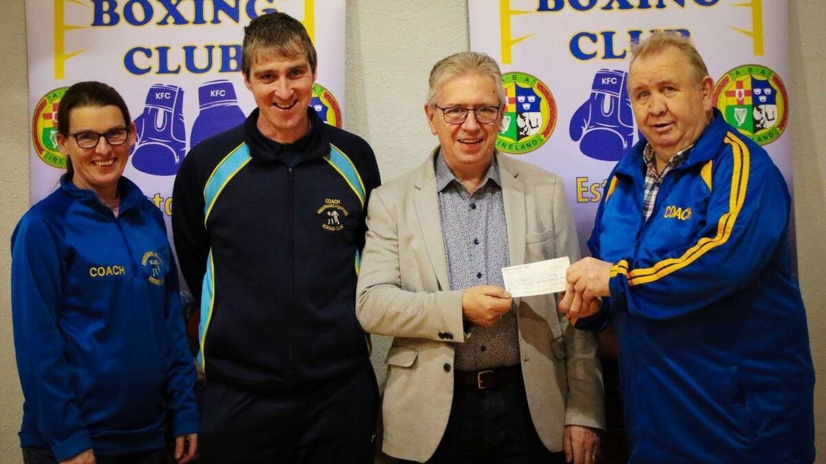 Local Notes: Construction of Knockmore Foxford Boxing Club well underway.