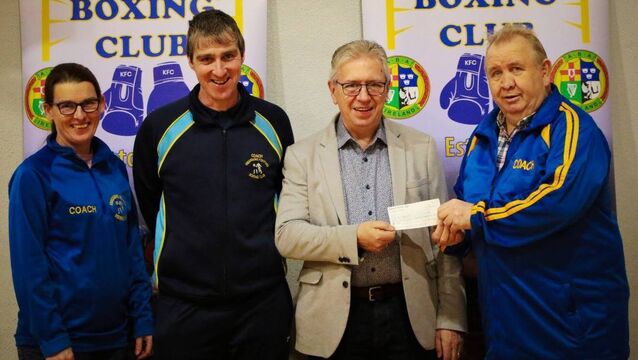 Local Notes: Construction of Knockmore Foxford Boxing Club well underway.