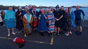 Charity Dip went swimmingly