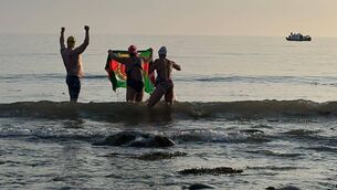 <p>Carol Commons swam 52.5 kilometres from Co Down to Scotland in August last year, becoming the first person from Connacht to do so.</p> <p>Carol Commons swam 52.5 kilometres from Co Down to Scotland in August last year, becoming the first person from Connacht to do so.</p>