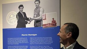 <p>Swinford's Martin Hennigan remains a legendary figure in the sport of handball for his achievements in the 1980s.</p> <p>Swinford's Martin Hennigan remains a legendary figure in the sport of handball for his achievements in the 1980s.</p>