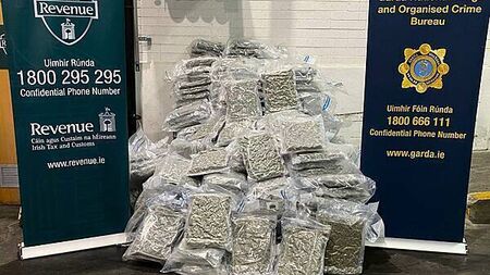 Three charged over seizure of cannabis valued at more than €10 million