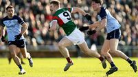 Mayo down 14-man Dubs as Beirne hits net again