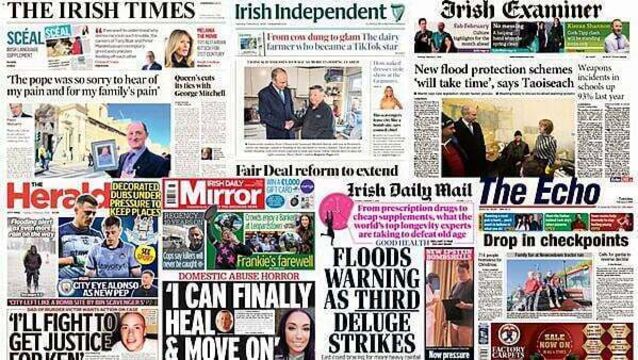 What the papers say: Tuesday's front pages