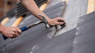 <p>Works to refurbish the old courthouse in Ballyhaunis will see a new roof on the building.</p>