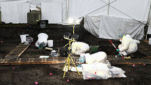 Flowers left at scene of fatal bus crash in Dublin