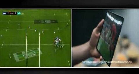 Rugby fans disappointed by in-game adverts during ITV's Six Nations coverage